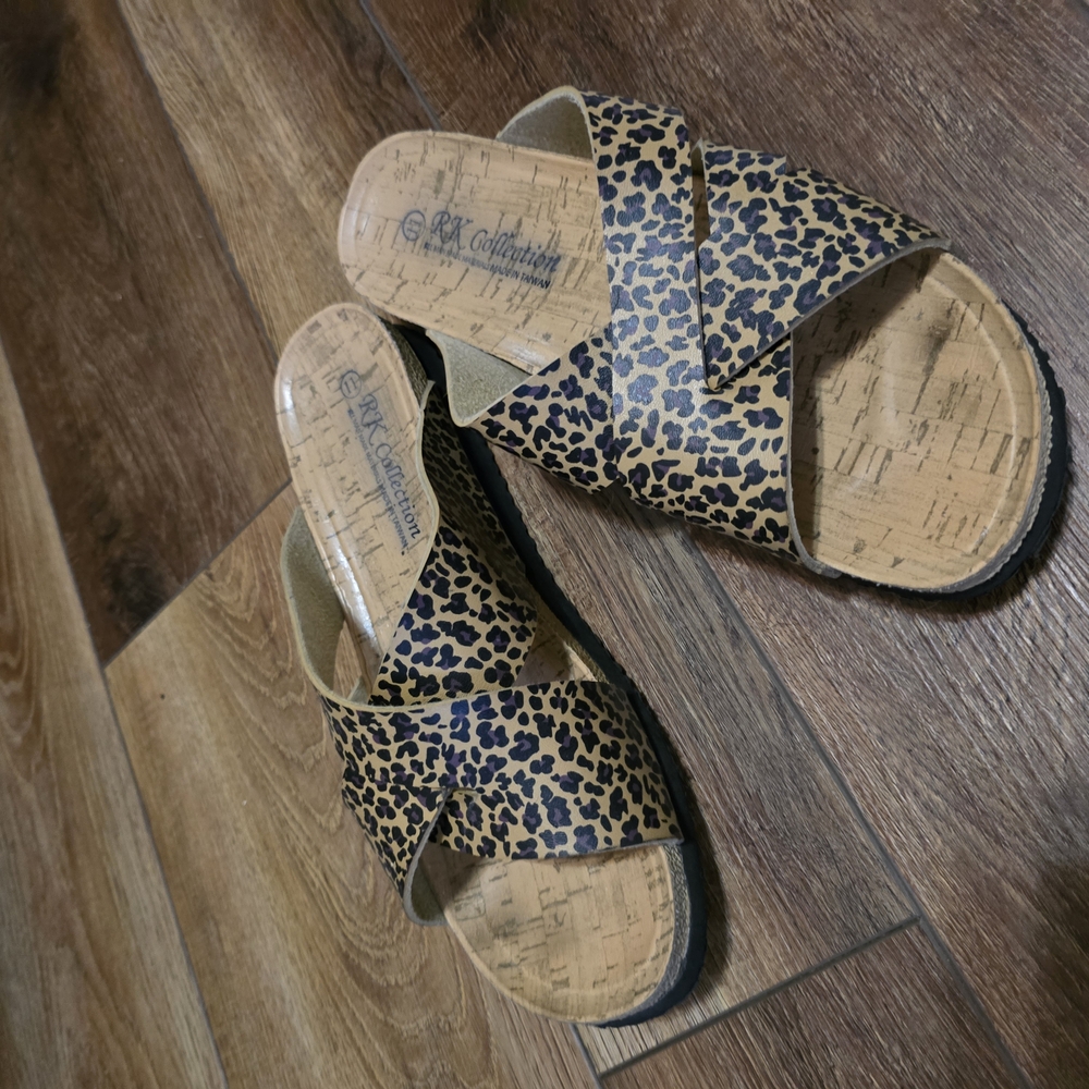 Women's Leopard Print Sandals